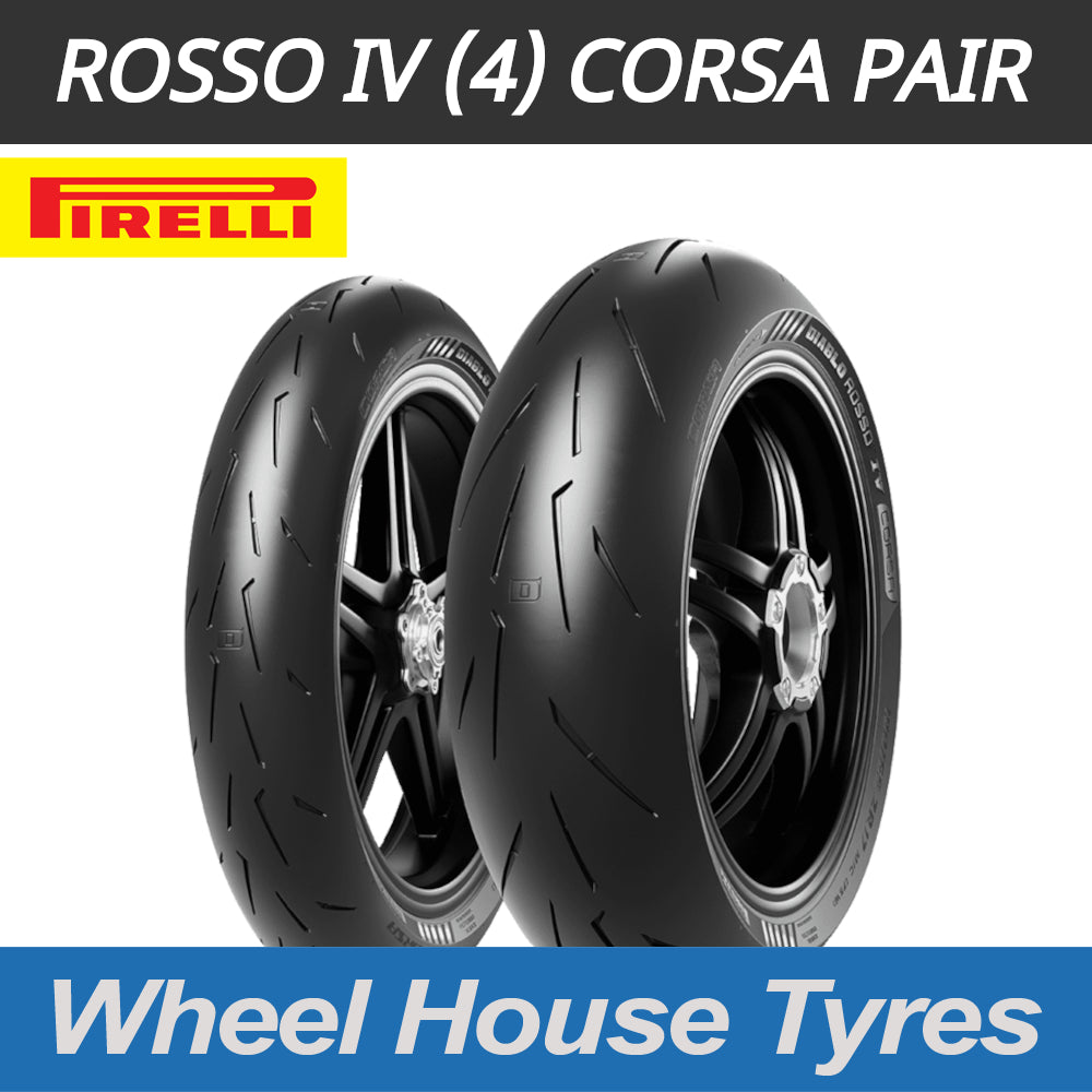 Pirelli Diablo Rosso IV (4) Corsa Pairs