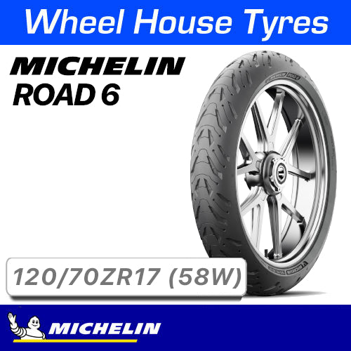 Michelin Road 6 120/70-ZR17 58W + 180/55-ZR17 73W