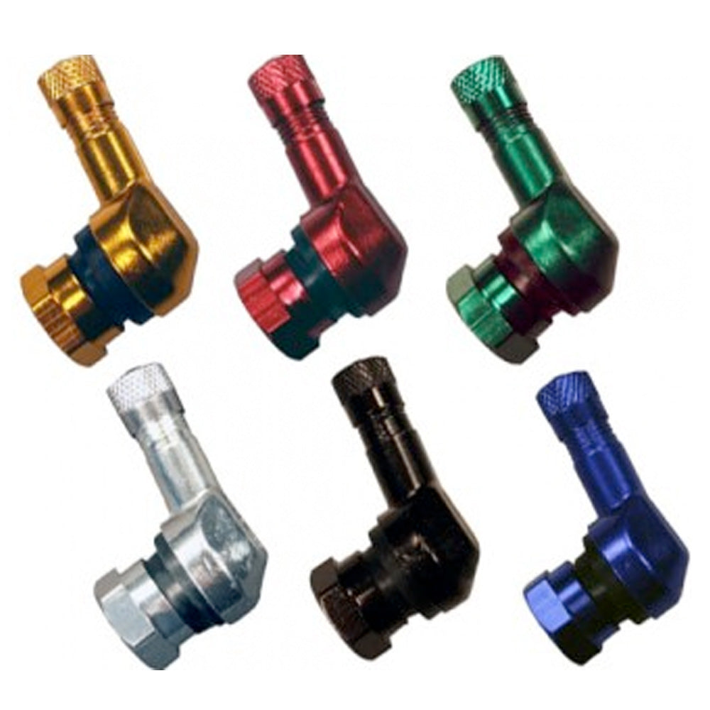 Alloy Angled Motorcycle Valve